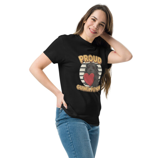T-shirt Proud Guinea Pig Mom (Longhair) - Afbeelding 2