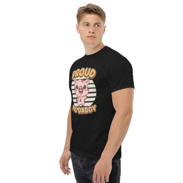 T-shirt Proud Pig Daddy - Afbeelding 4