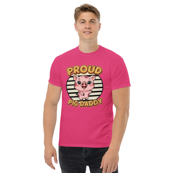 T-shirt Proud Pig Daddy - Afbeelding 13