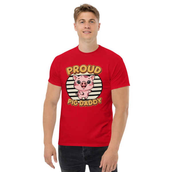 T-shirt Proud Pig Daddy - Afbeelding 7