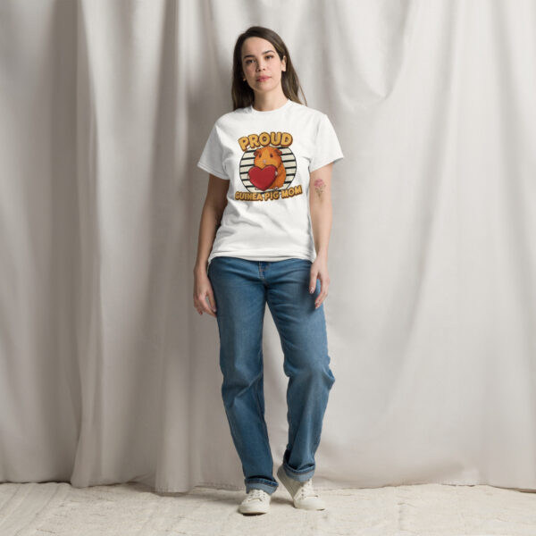T-shirt Proud Guinea Pig mom (Orange) - Afbeelding 6