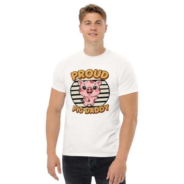 T-shirt Proud Pig Daddy - Afbeelding 31