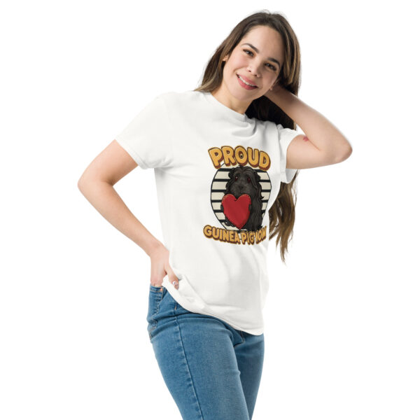 T-shirt Proud Guinea Pig Mom (Longhair) - Afbeelding 6
