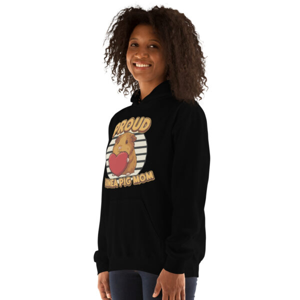 Hoodie Proud Guinea Pig Mom (Brown) - Afbeelding 2