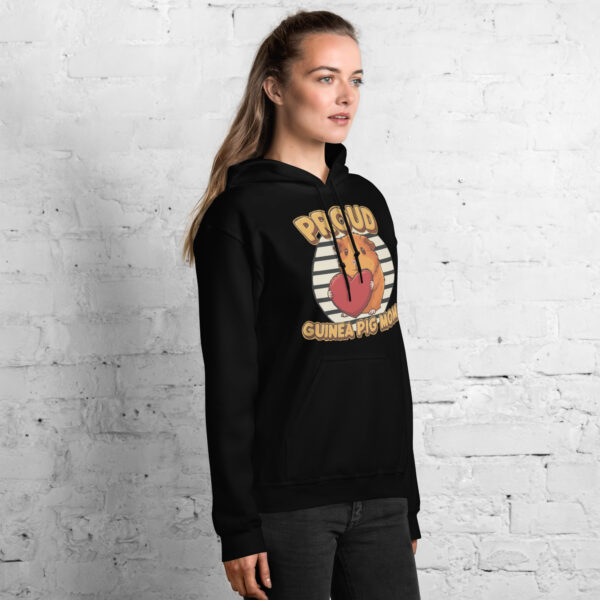 Hoodie Proud Guinea Pig Mom (Orange) - Afbeelding 4