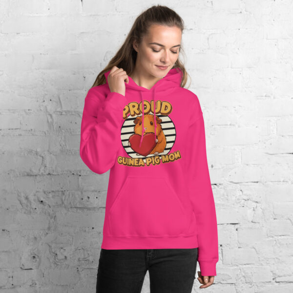 Hoodie Proud Guinea Pig Mom (Orange) - Afbeelding 13