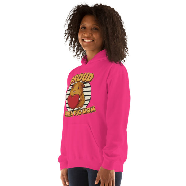 Hoodie Proud Guinea Pig Mom (Brown) - Afbeelding 8