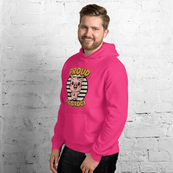 Hoodie proud pig daddy - Afbeelding 11