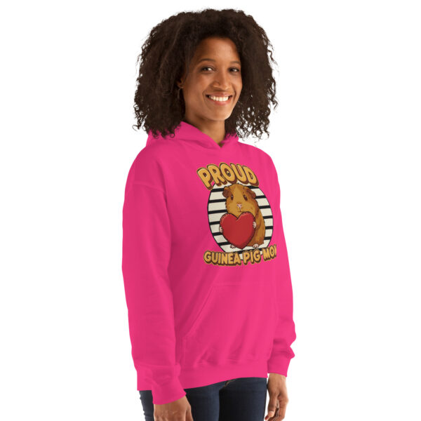 Hoodie Proud Guinea Pig Mom (Brown) - Afbeelding 9