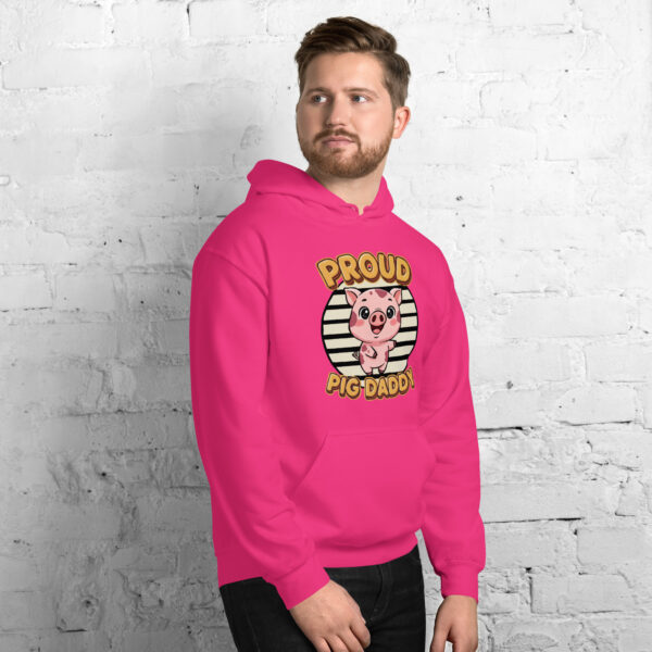 Hoodie proud pig daddy - Afbeelding 12