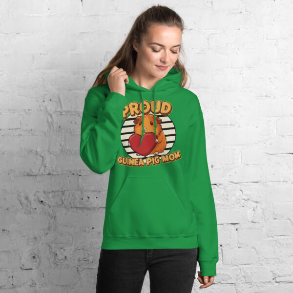 Hoodie Proud Guinea Pig Mom (Orange) - Afbeelding 17