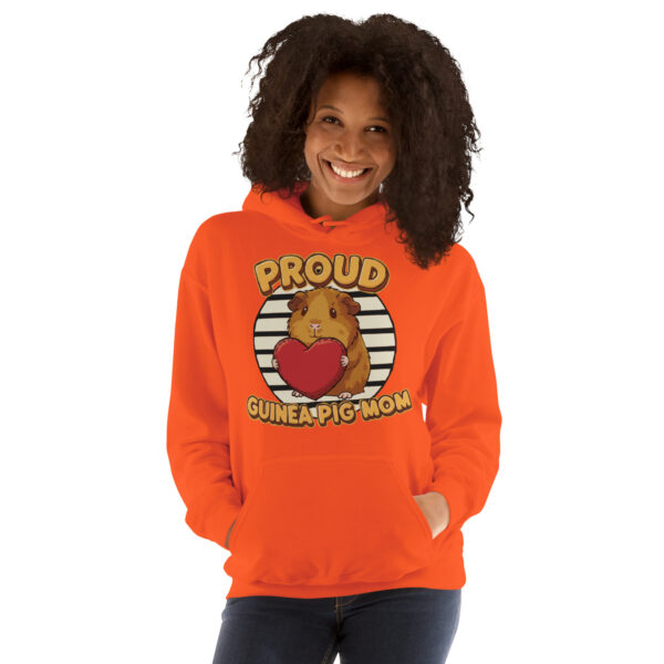 Hoodie Proud Guinea Pig Mom (Brown) - Afbeelding 10