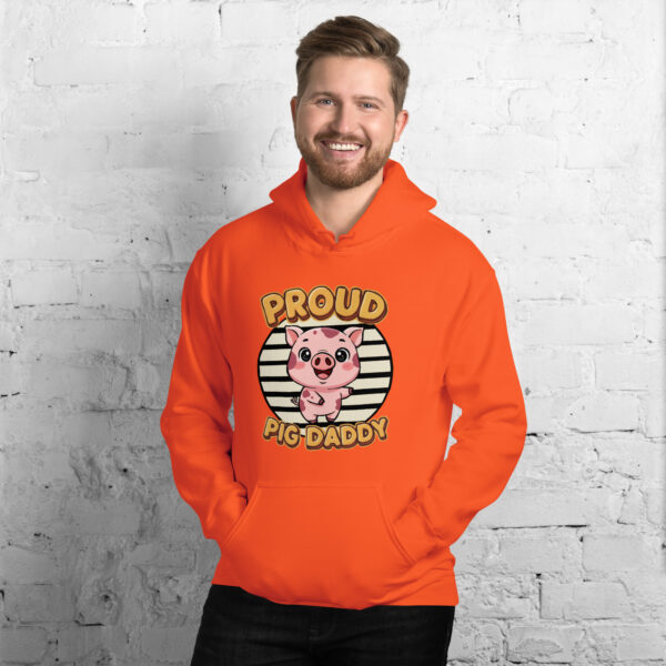 Hoodie proud pig daddy - Afbeelding 13