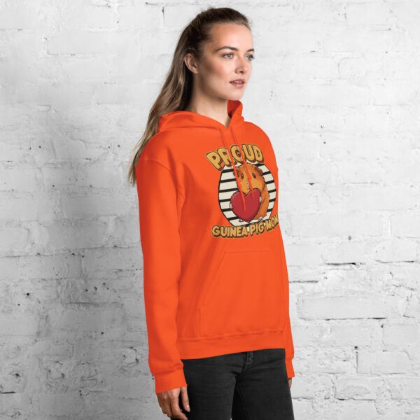 Hoodie Proud Guinea Pig Mom (Orange) - Afbeelding 24
