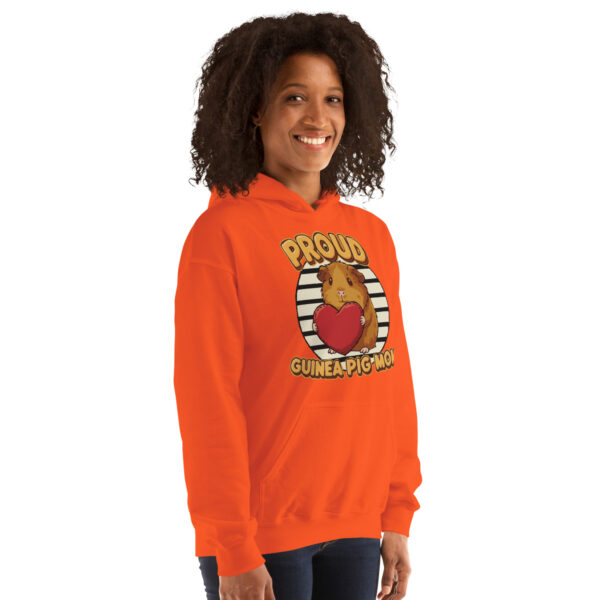 Hoodie Proud Guinea Pig Mom (Brown) - Afbeelding 12