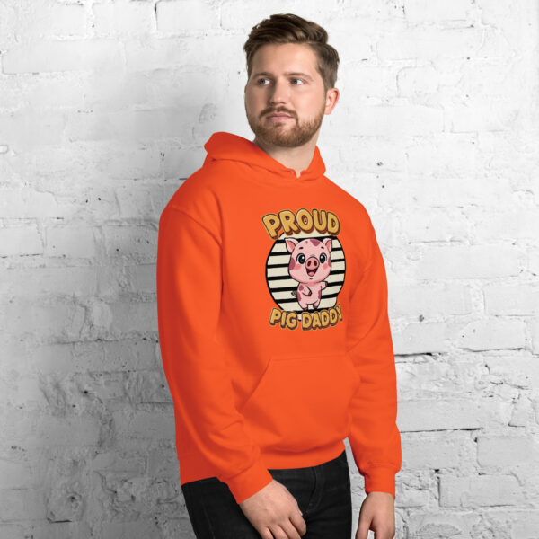 Hoodie proud pig daddy - Afbeelding 16
