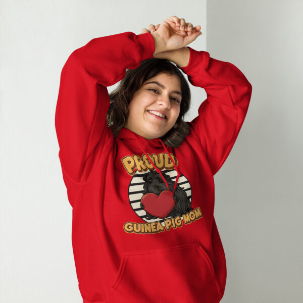 Hoodie Proud Guinea Pig Mom (Longhair) - Afbeelding 3