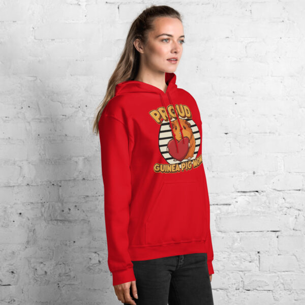 Hoodie Proud Guinea Pig Mom (Orange) - Afbeelding 8