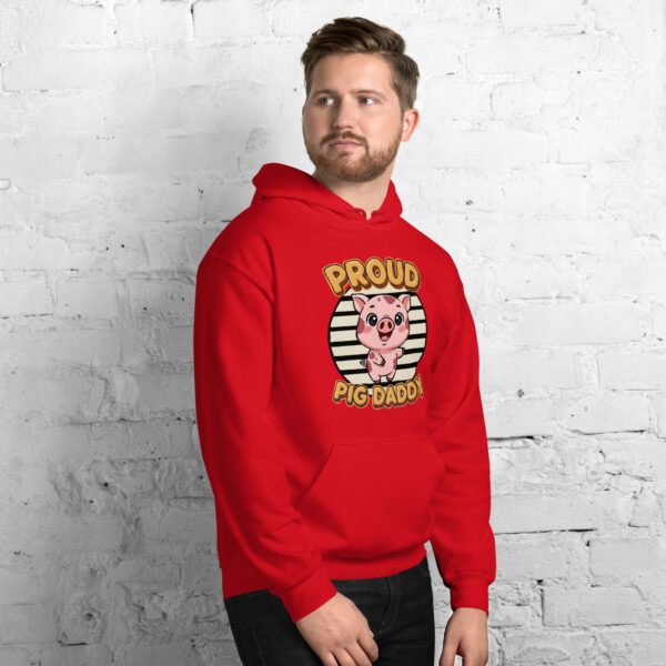 Hoodie proud pig daddy - Afbeelding 8
