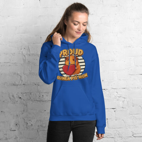 Hoodie Proud Guinea Pig Mom (Orange) - Afbeelding 9