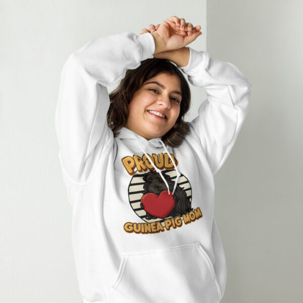 Hoodie Proud Guinea Pig Mom (Longhair) - Afbeelding 6