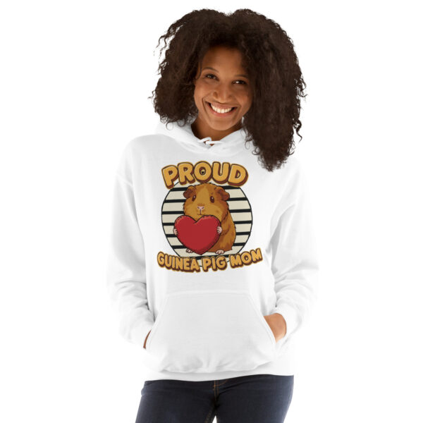 Hoodie Proud Guinea Pig Mom (Brown) - Afbeelding 16