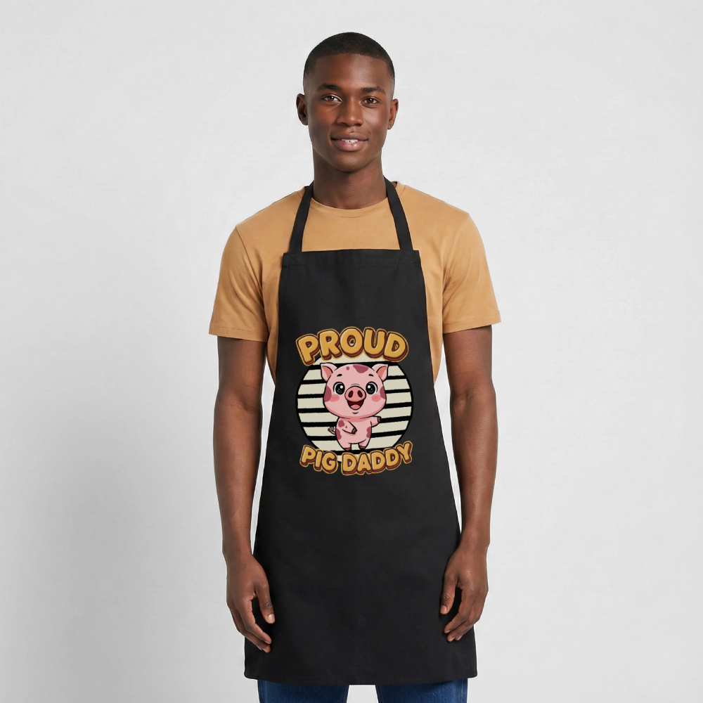 Keukenschort Proud pig daddy - Afbeelding 2