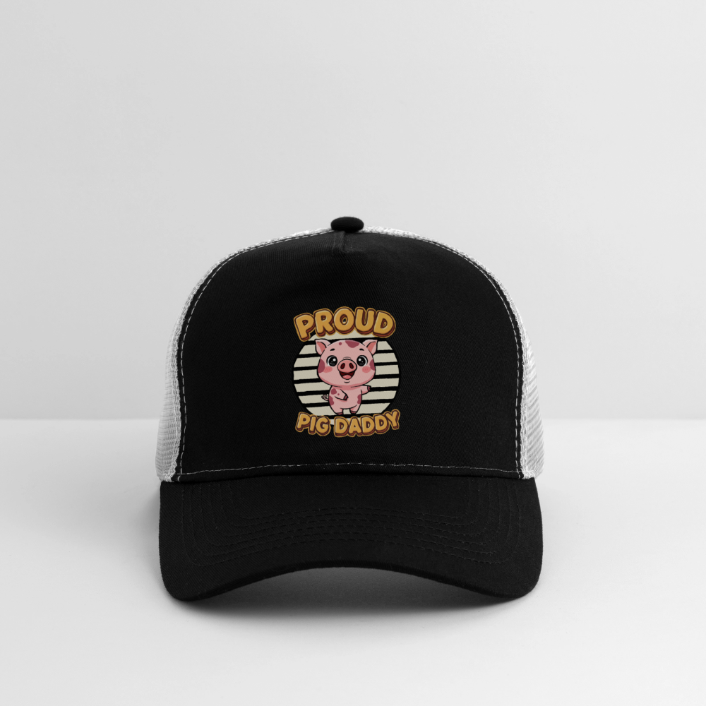 Trucker Cap Proud pig daddy - Afbeelding 3
