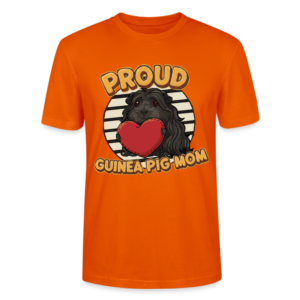 T-shirt Proud Guinea Pig Mom (Longhair)